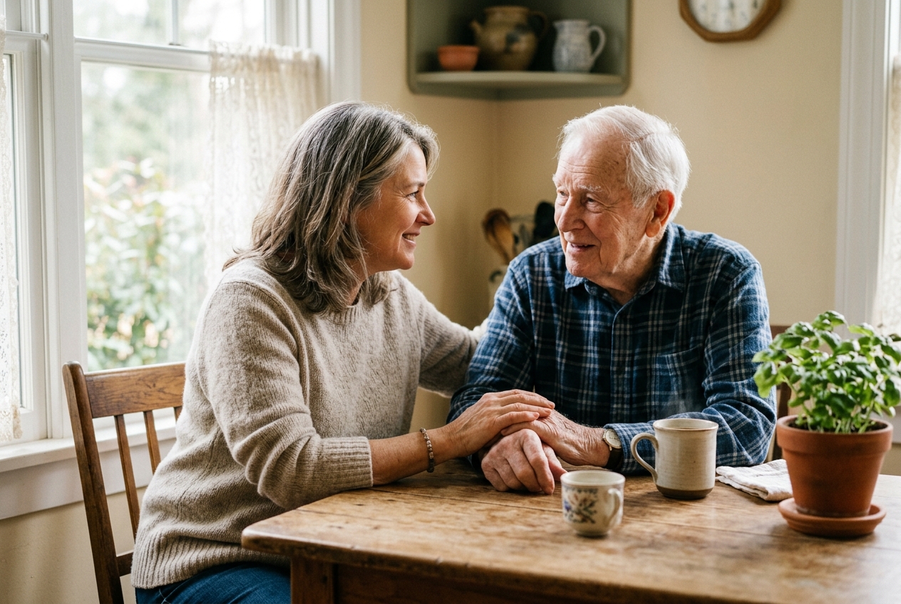 How to Talk to a Parent About Hospice: A Gentle Guide for Families
